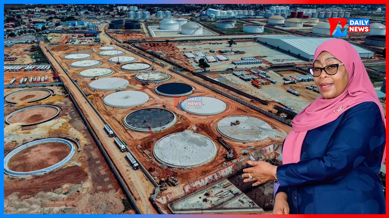 RAIS SAMIA ATOA MAAGIZO HAYA KWENYE UJENZI WA MATANKI YA KUPOKEA MAFUTA