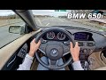 2009 BMW 650i E64 Convertible V8 Drive Review 🚗
