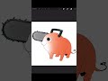 Drawing Kawaii "Pochita”｜かわいすぎるポチタ描いてみた【Chainsaw Man】