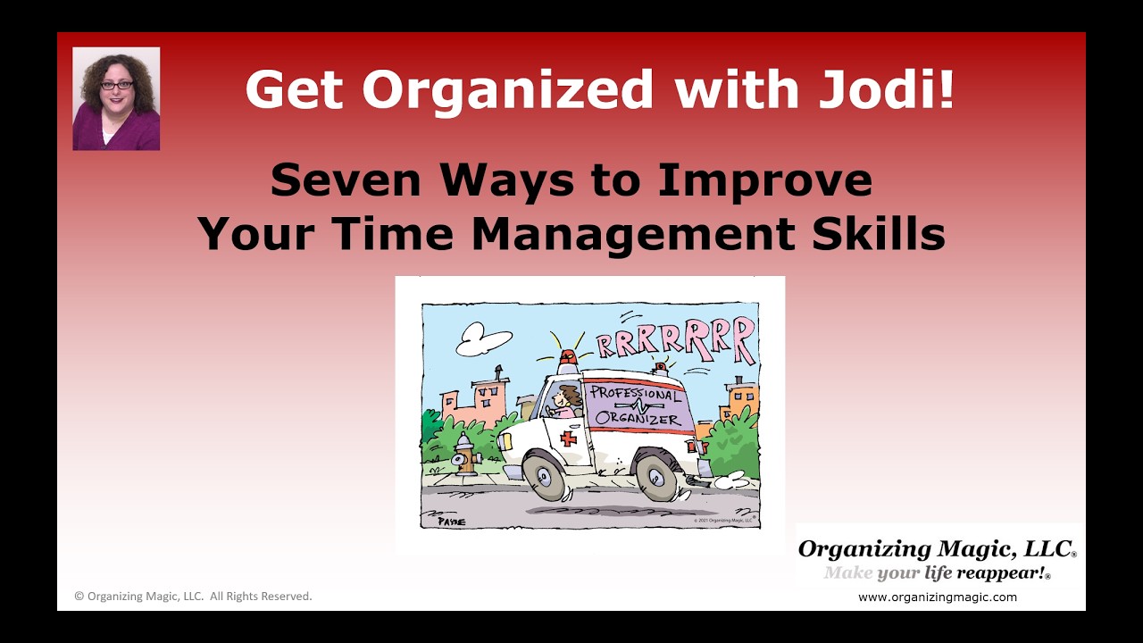 Seven Ways to Improve Your Time Management Skills - YouTube