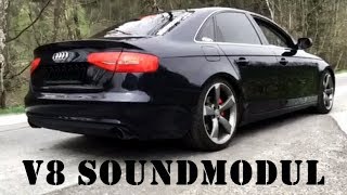 AUDI A4 B8 8K A5 8T active MotorSound Plus Auspuffsound