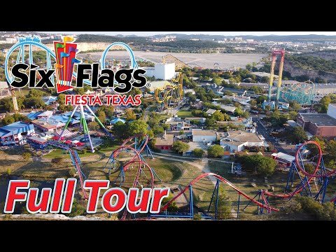 Vídeo: Six Flags Fiesta Texas a San Antonio