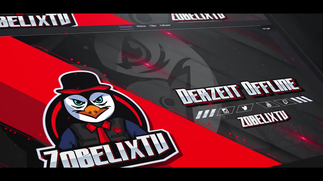 Animated Twitch Design Pack for Zobelix