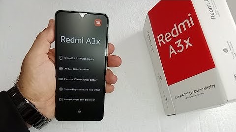 Unboxing Xiaomi Redmi A3X, review, test camera, price, fiche technique