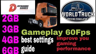 How to improve Gaming Performance_(Best Settings) 🥶 World truck driving simulator screenshot 3
