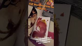 WARRIOR CATS FALL ZINE FOR SALE!!! 🍂 @SearTheo