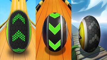 Going Balls VS Sky Rolling Balls VS Rollance Adventure Balls - SpeedRun Android Gameplay Ep 1