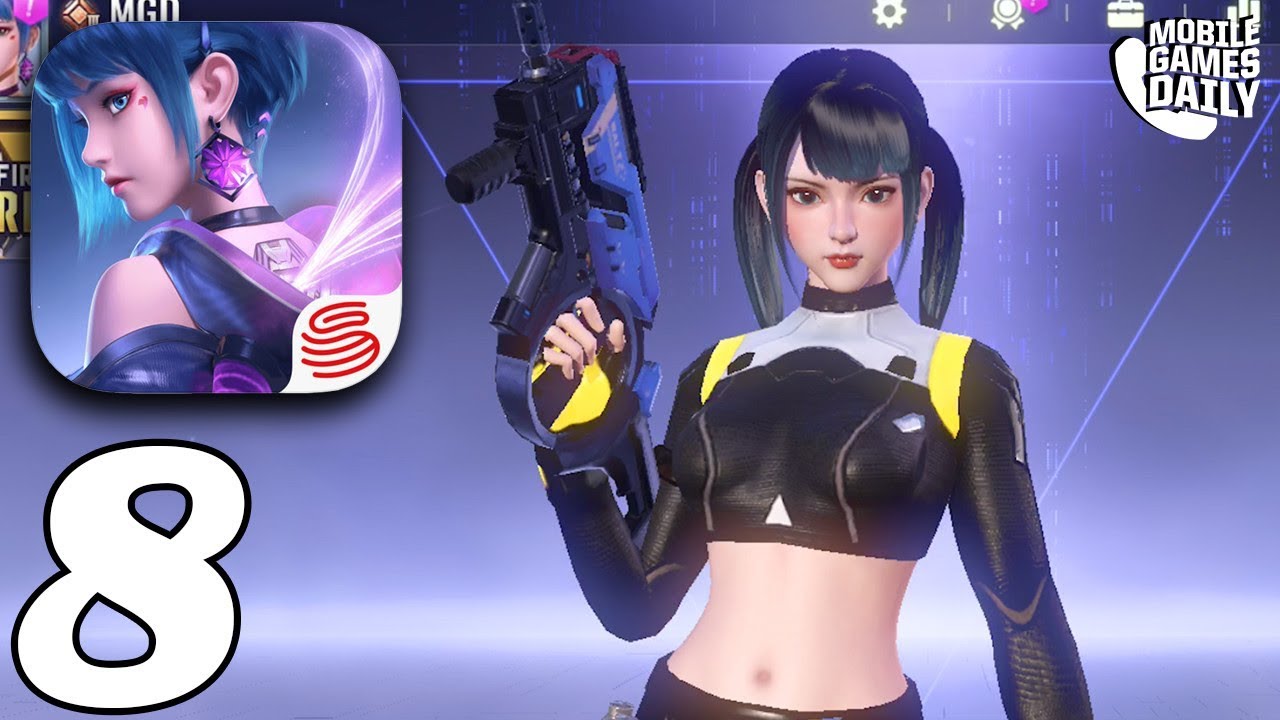 CYBER HUNTER - Pro Solo Wins - Gameplay Walkthrough Part 8 (iOS Android)