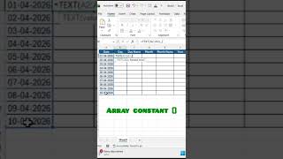 Extract Day, Month &amp; Year with ONE Formula in Excel #excel #dataanalyst #exceltips #reels #shorts