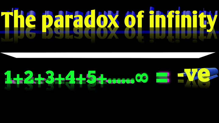 The Ramanujan Paradox! This explanation kept me awake all night...