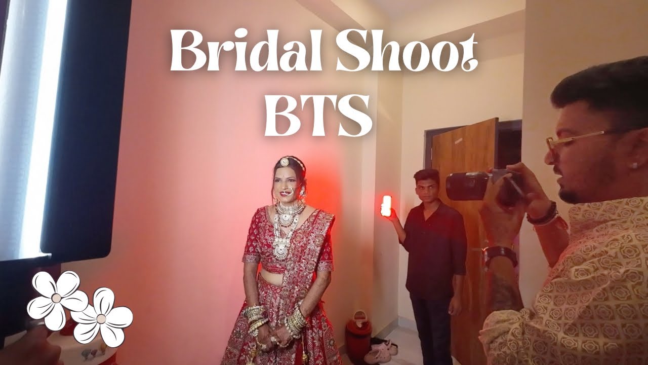 Cinematic Bridal Shoot | SONY FX3 | wedding BTS VLOG | daily vlog 030