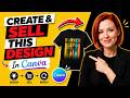 Canva &amp; Redbubble T-Shirt Design Tutorial (Beginner Friendly 2026 Side Hustle)
