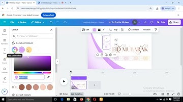 How to create Eid Mubarak card by using Canva/Canva sy Eid Mubarak Ka card kesy bnaiy