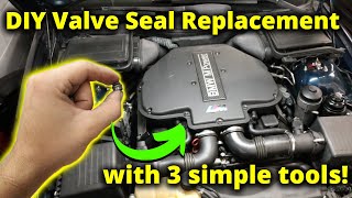 How to: Replace BMW Valve Stem SEALS (At Home!)