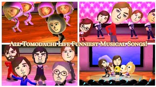 PeanutButterGamer Clips | All Tomodachi Life Funniest Musical Songs! 🎶