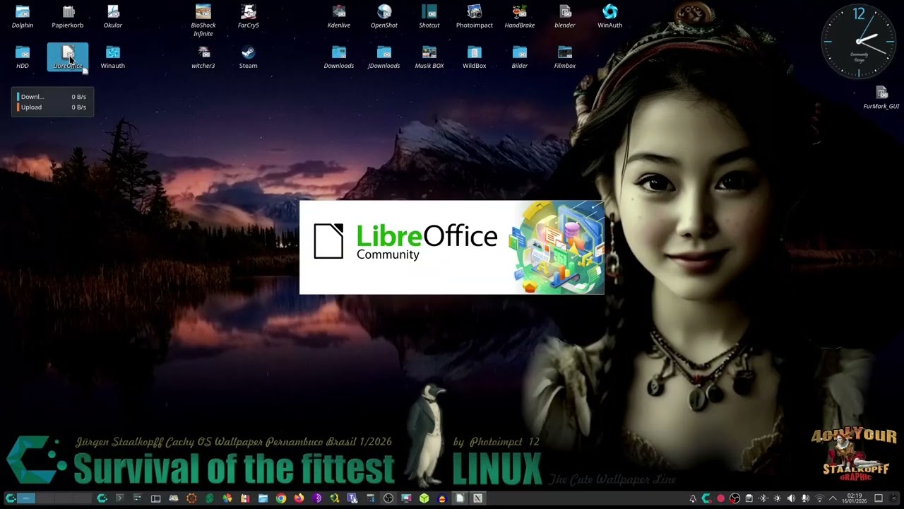 Fazit ... Linux VS Windows. Voller Punktsieg für Linux "Cachy OS KDE Plasma"