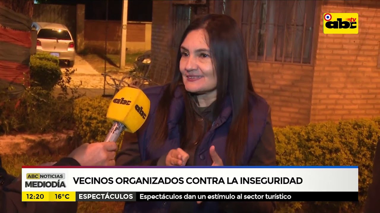 Vecinos organizados contra la inseguridad - YouTube