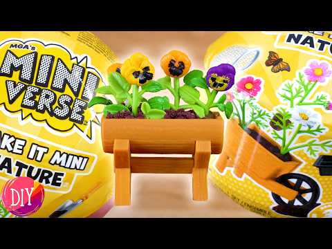 MGA's Miniverse Make It Mini Nature Series 3 | Unboxing & Review | Spring Flowers