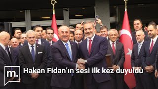 Dışişleri Bakanı Hakan Fidan, görevi Mevlüt Çavuşoğlu'ndan devraldı