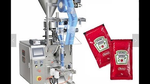 Ketchup packing machine