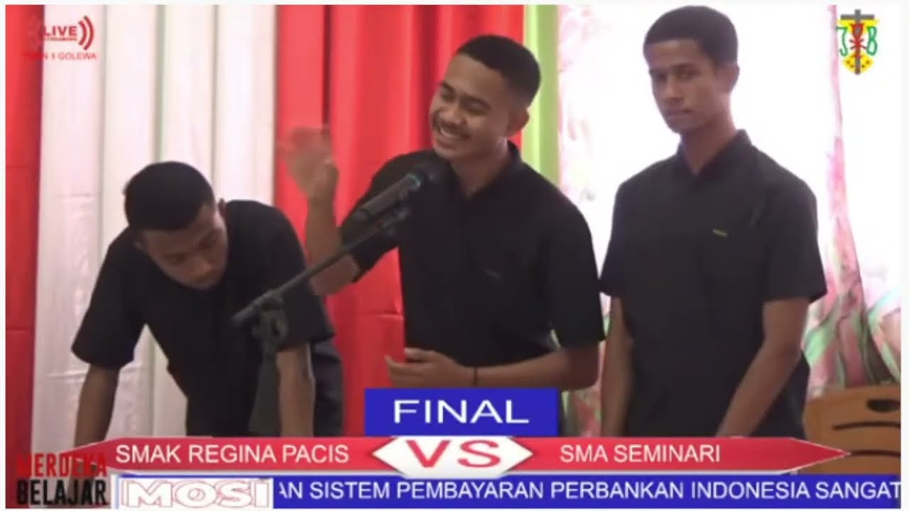 Kritis, Tenang dan Santun..Kunci Kemenangan SMA Seminari St.Yoh.Berkhmans dalam Debat Hardiknas 2022