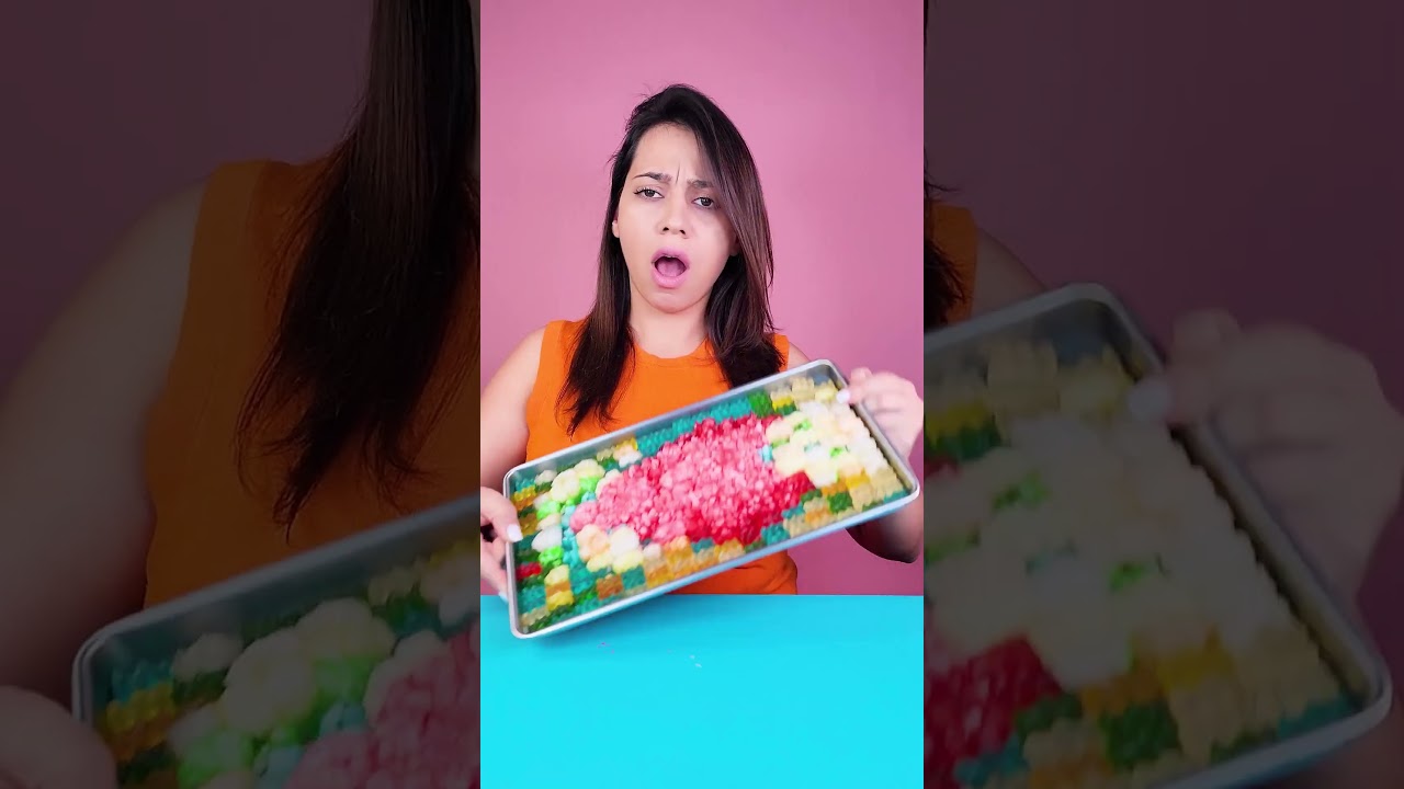 Making A Freeze Dried HEART Out Of 1,000 Gummy Bears