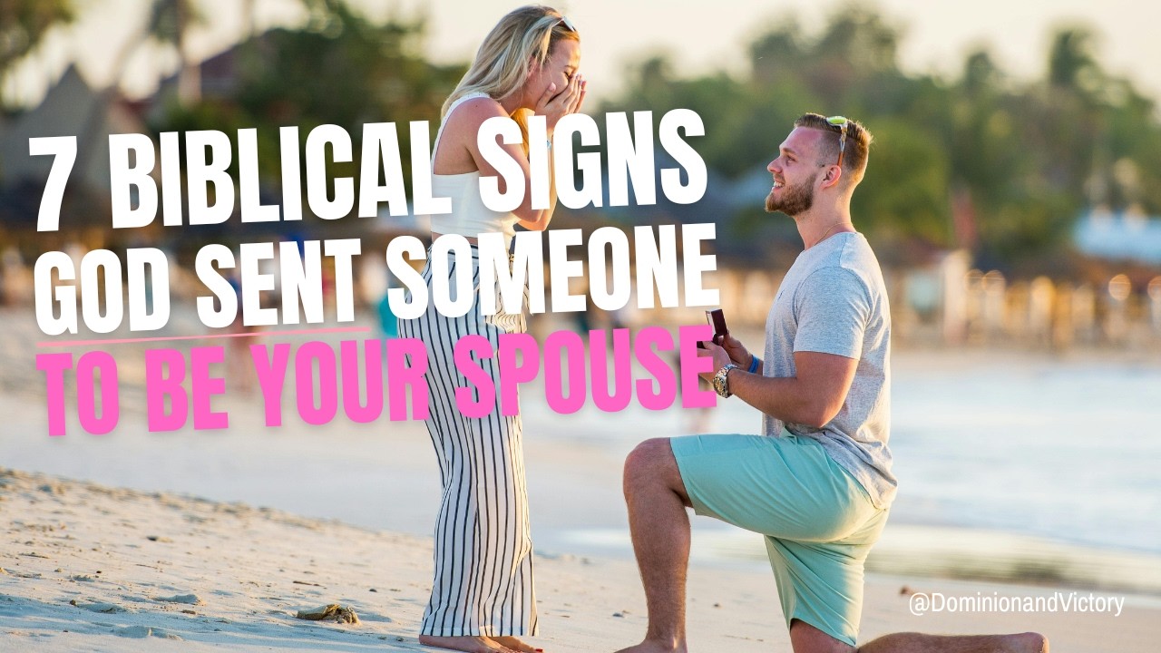 Посмотрите это перед свадьбой! 7 библейских признаков того, что Бог послал кого-то стать вашим су...