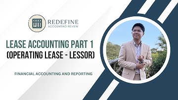 Lease Accounting Part 1 (Operating Lease - Lessor)