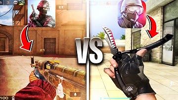 COUNTER ATTACK MULTIPLAYER VS STANDOFF 2 *Novo CS:GO Mobile*