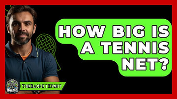 How Big Is A Tennis Net? - The Racket Xpert