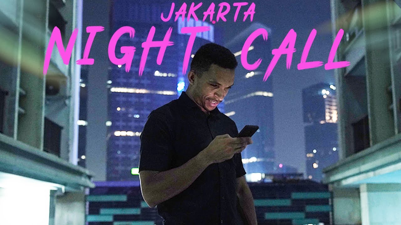 Foreigner explore JAKARTA at night : a cinematic VLOG