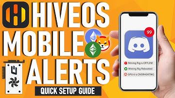 How to Setup HIVEOS Mining Alert Notifications with Discord