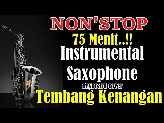 INSTRUMENTAL NONSTOP HITS TEMBANG KENANGAN  SEPANJANG MASA - 75 MENIT SAXOPHONE ORGAN TUNGGAL class=