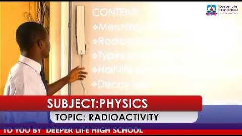 Radioactivity 1 tutorial