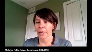 MPSC Teleconference on Enbridge Permit application Comments by Nancy Skinner