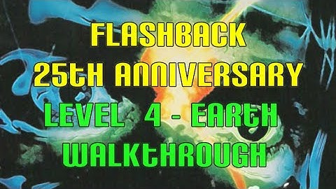 Flashback 25th Anniversary Level 4 - Earth Walkthrough