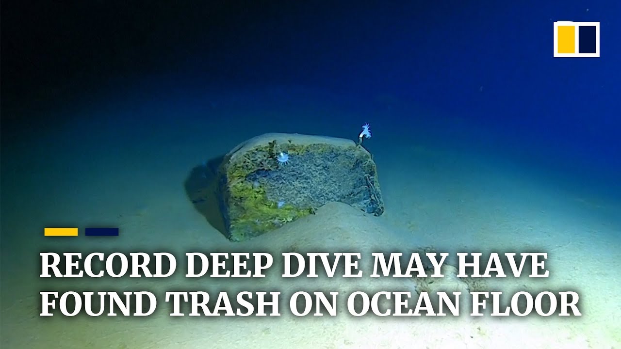 The Deepest Ever Sub Dive Discovers What Appears To Be Trash