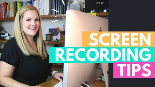 6 Screen Recording Tips - Make Professional Screen Recording Videos Faster