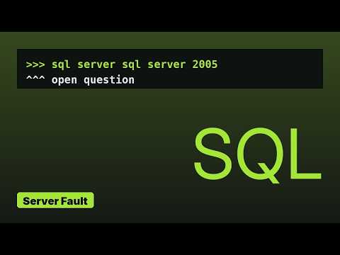 DevOps & SysAdmins: Sql Server 2005 cluster - unable to rename to old server name (3 Solutions!!)