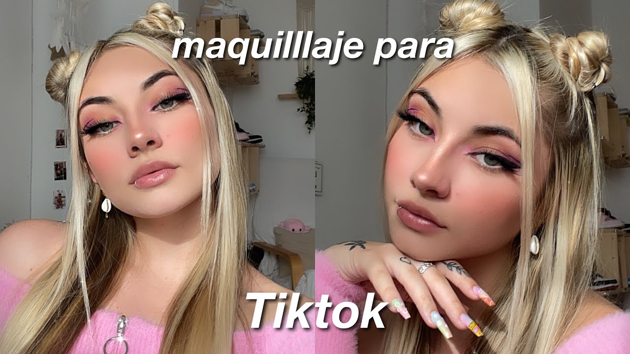 maquillaje para hacer tiktoks bien diva YouTube