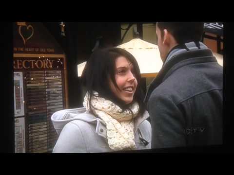 Shocking Public Christmas Engagement Proposal under Mistletoe