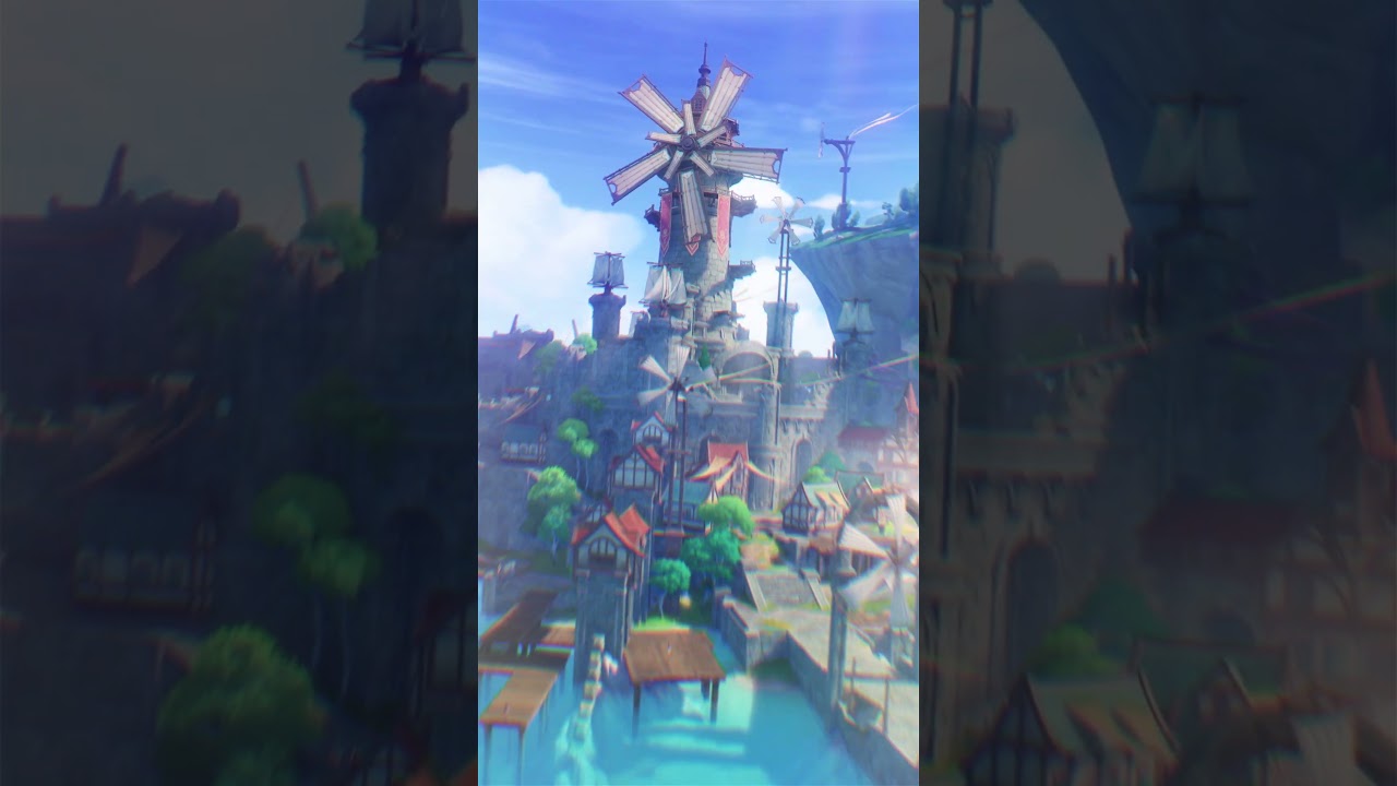 The Harbor Where a Thousand Winds Converge #GenshinImpact