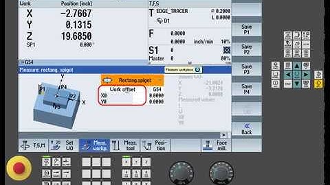 🎯 Dialing in Precision – Finding a Workpiece with an Edge Finder & Spigot on Siemens Sinumerik!