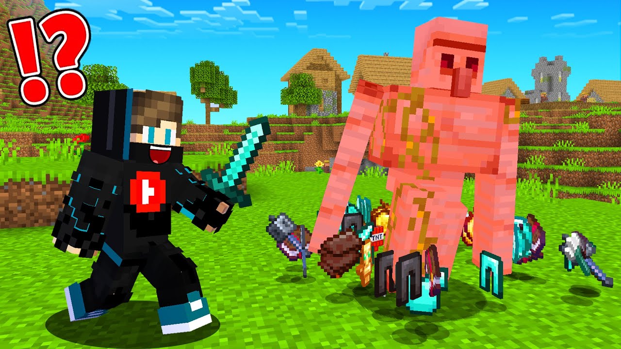 ماين كرافت : الصياد ضد الفريسة ولكن الايرون قولم يعطي أشياء عجيبة !!؟ 😱🔥