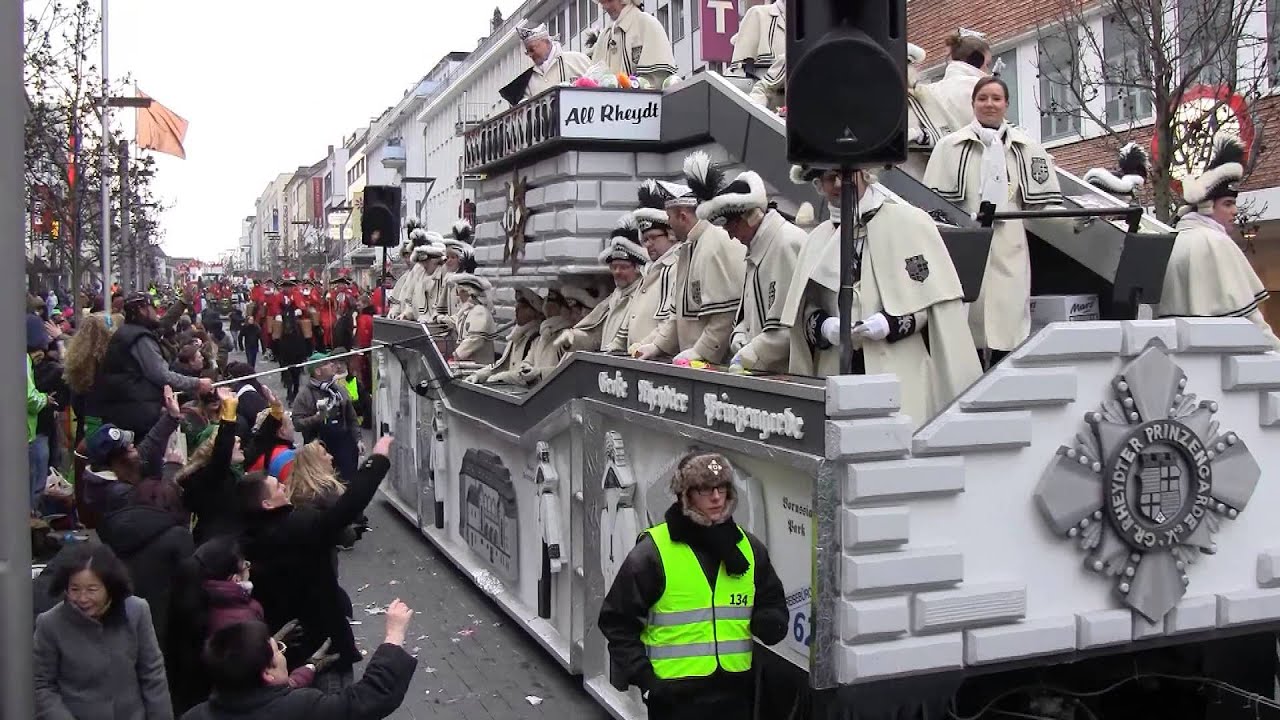 Veilchendienstagszug Mönchengladbach 12. Februar 2013 Teil 7/7 (Hindenburgstraße)