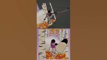 Animating in #blender3d #lowpoly #knight