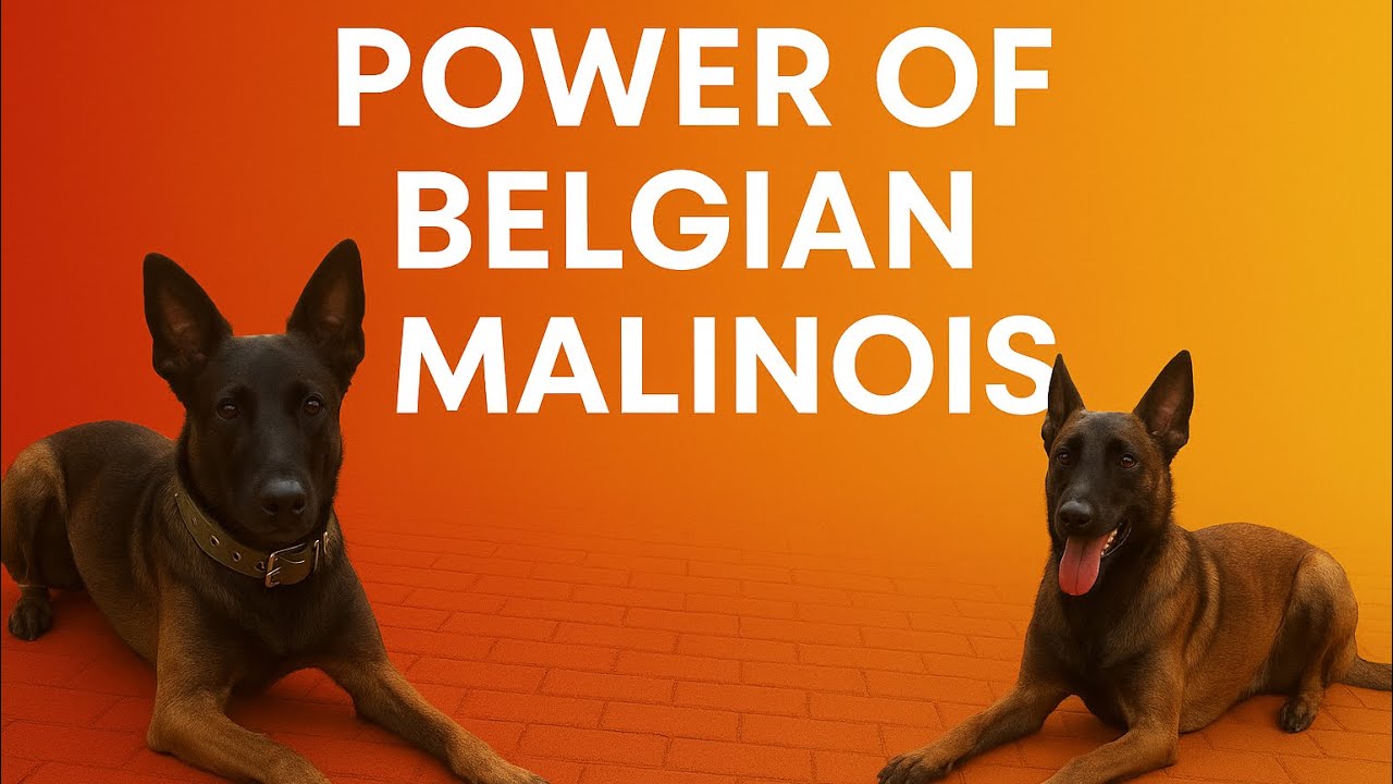 The Power Of Belgian Malinois #belgianmalinois #pastorbelgamalinois #perrospoderosos #dogbreed #dog