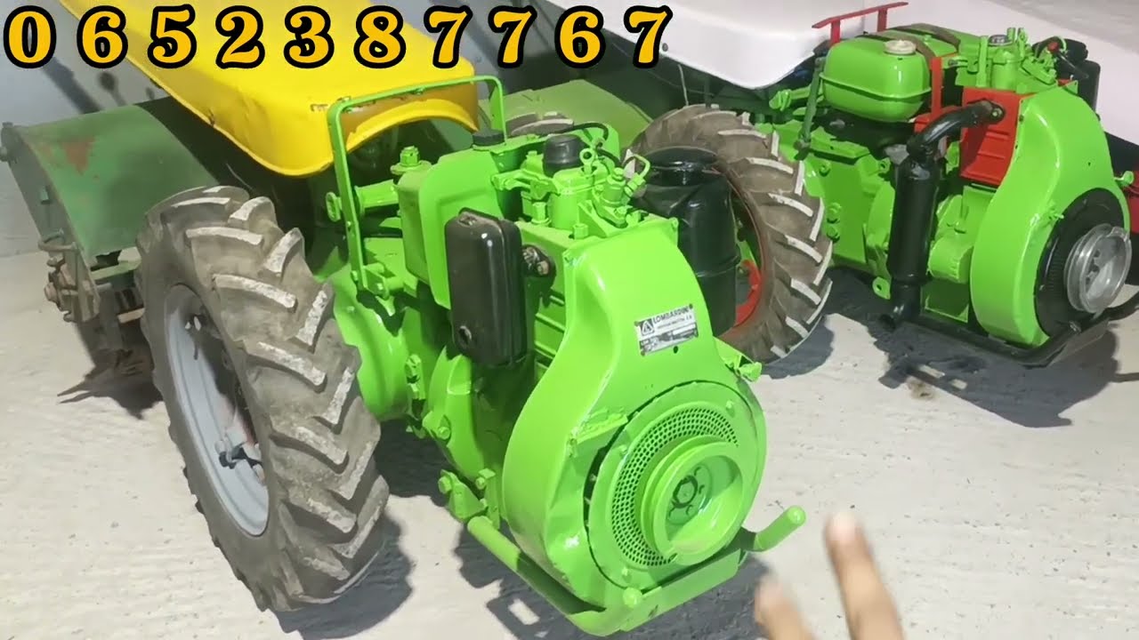  اجود جرار يدوي فلاحي مستورد للفلاح الصغير بمعدات الحرث حرث بلادك في لحين او غي ب 50 درهم 