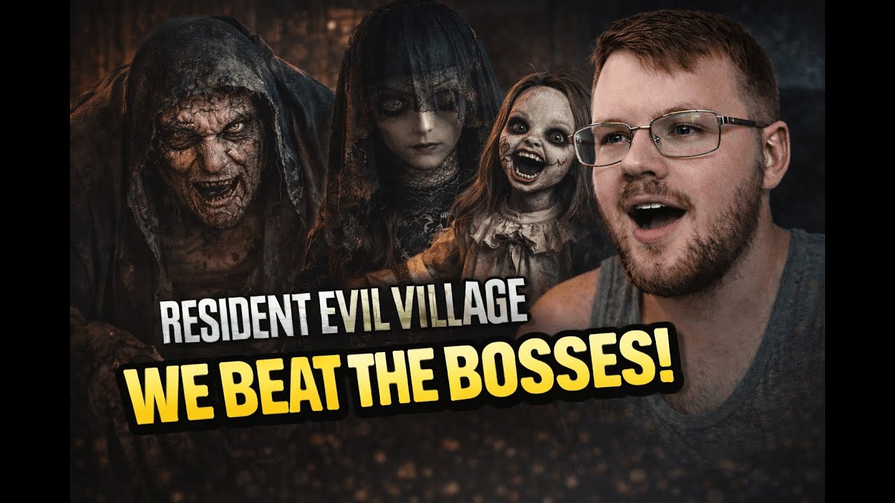 I BEAT 2 MORE BOSS FIGHTS IN RESIDENT EVIL VILLAGE (this was NOT easy)
