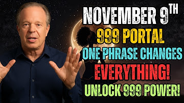 "9 NOVEMBER is een 999-activatieportaal - Kijk wat er gebeurt als je DIT zegt!" | JOE DISPENZA
